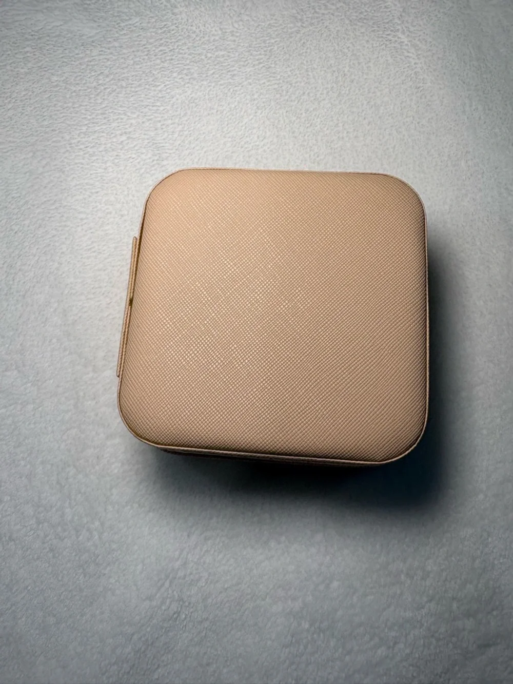 Compact Peach Travel Jewelry Case - Women Accessories